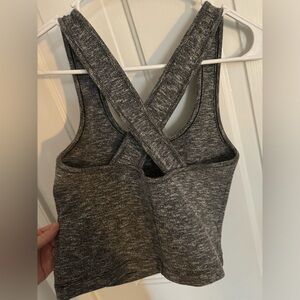 Madewell cross back crop top